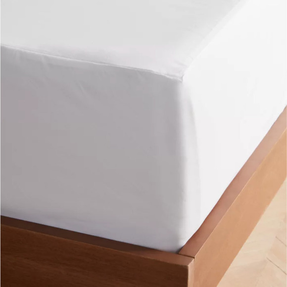 Claritin Ultimate 6 Sided Mattress Protector Twin White Cotton Allergen Barrier - Picture 3 of 11